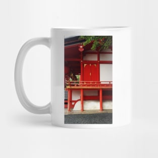 Terrace at Inari Fushimi Shrine, Kyoto, Japan Mug